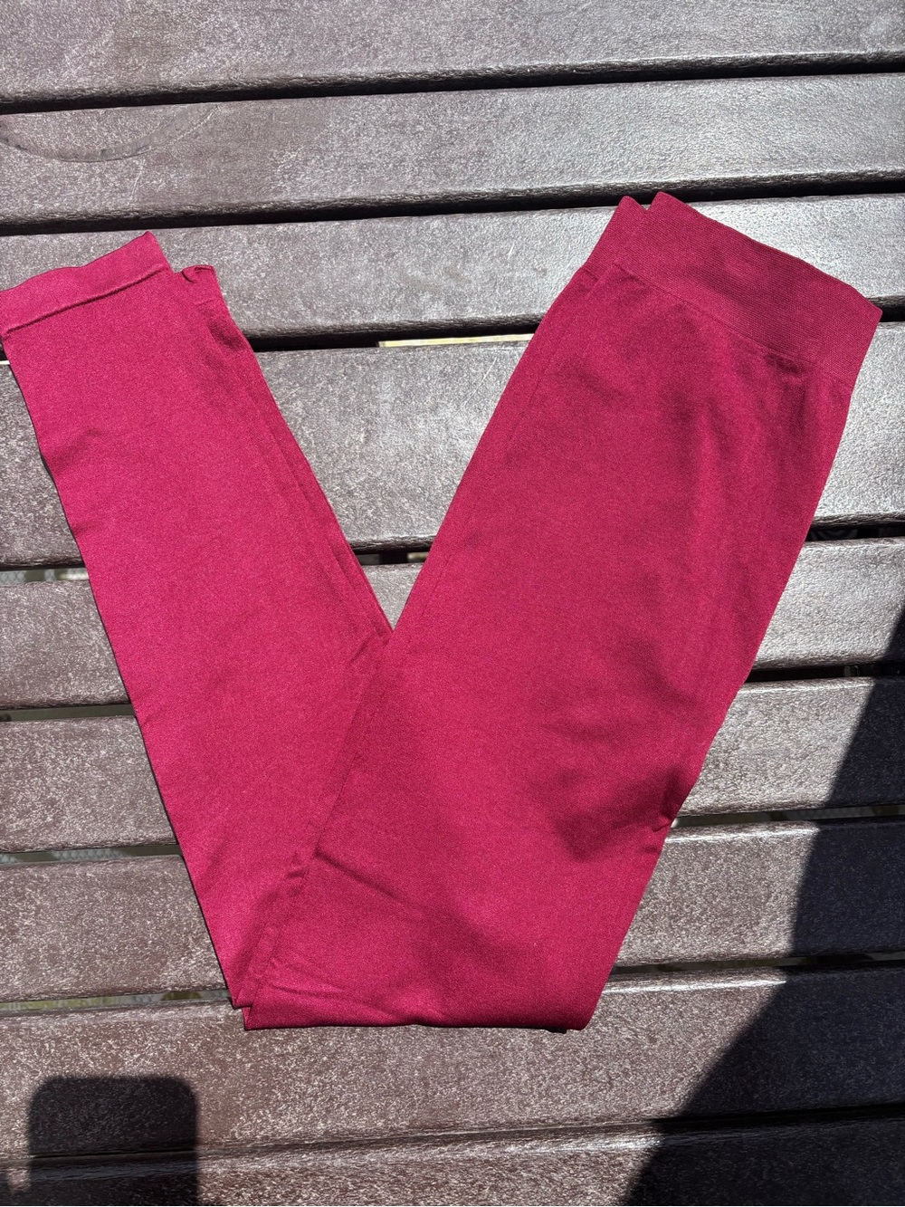 Maroon Leggings